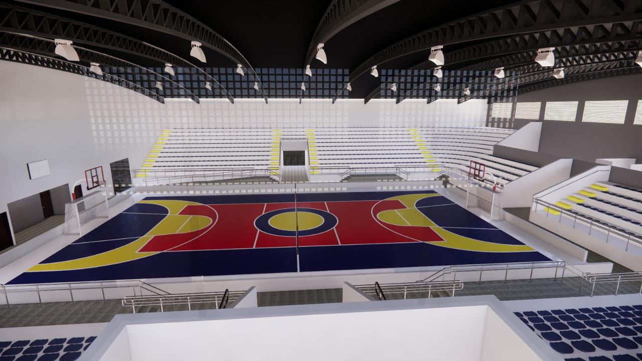 Alhandra prepara construção de novo ginásio poliesportivo com investimento superior a R$ 5,7 milhões