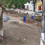 Prefeitura de Goiana inicia reestruturação da Praça Rio Branco, no Baldo do Rio