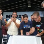 Antônio Moraes acompanha Raquel Lyra em ato que autorizou restauro do Santuário da Mãe Rainha