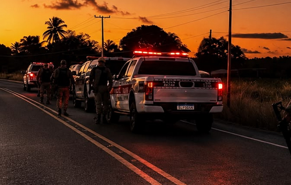 Ação rápida da PM em Alhandra resulta na prisão de suspeito após sequência de crimes violentos
