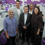 Ao lado do ministro Luiz Marinho, Humberto destaca geração de empregos em Caruaru em inauguração de novo call center