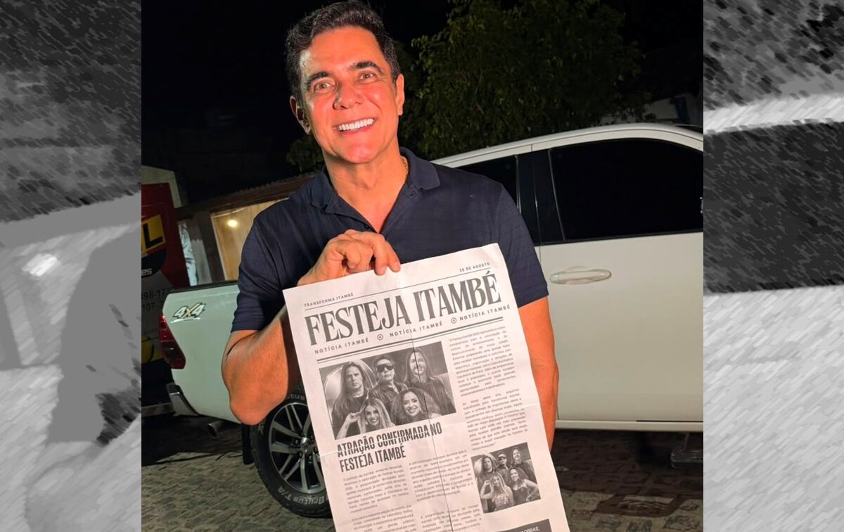 Armando Pimentel anuncia Festeja Itambé 2026 com Calcinha Preta como primeira atração confirmada