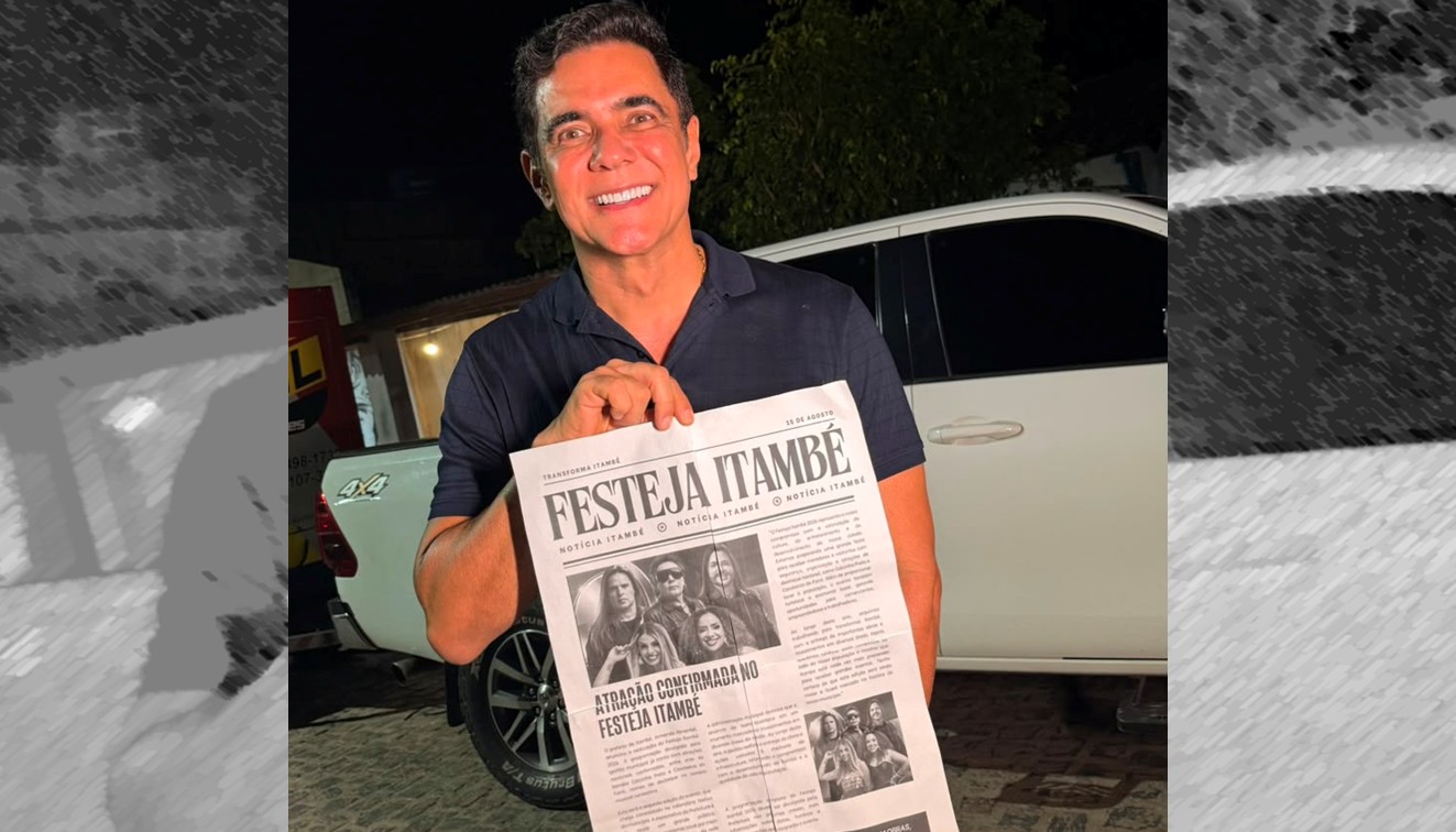 Armando Pimentel anuncia Festeja Itambé 2026 com Calcinha Preta como primeira atração confirmada
