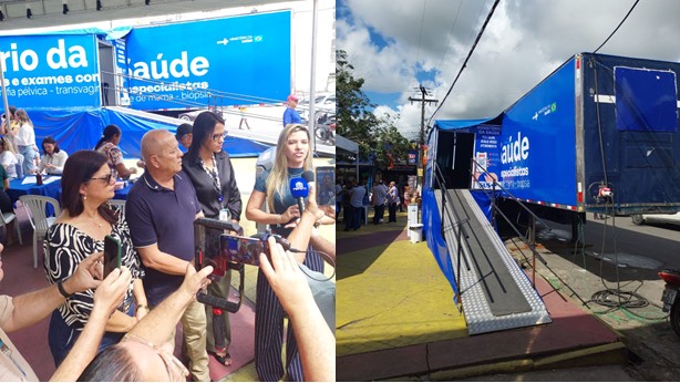 Carreta da Saúde da Mulher inicia atendimentos em Goiana com foco na prevenção e diagnóstico precoce do câncer