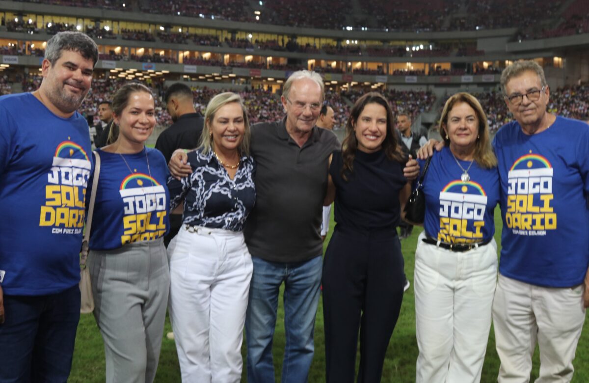 Deputado Antônio Moraes marca presença no Jogo Solidário e exalta papel social da Obra de Maria
