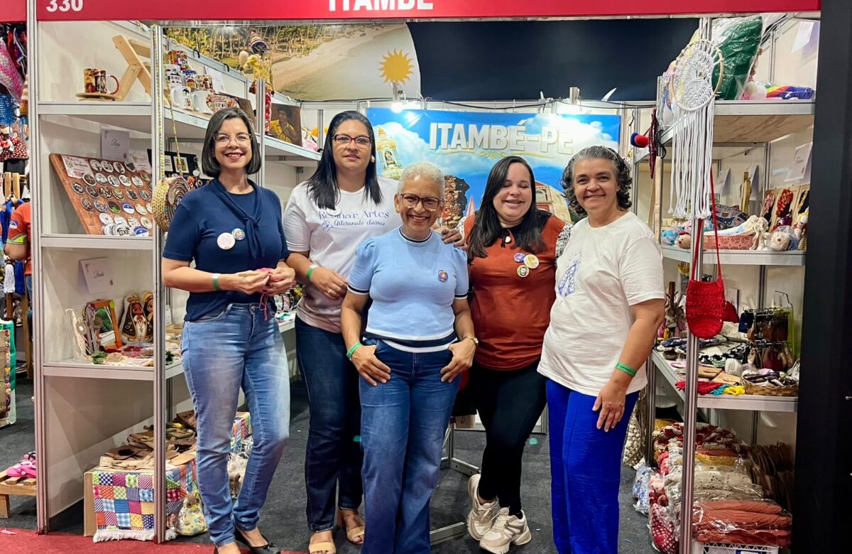 Itambé leva talento e tradição para a maior feira de artesanato da América Latina