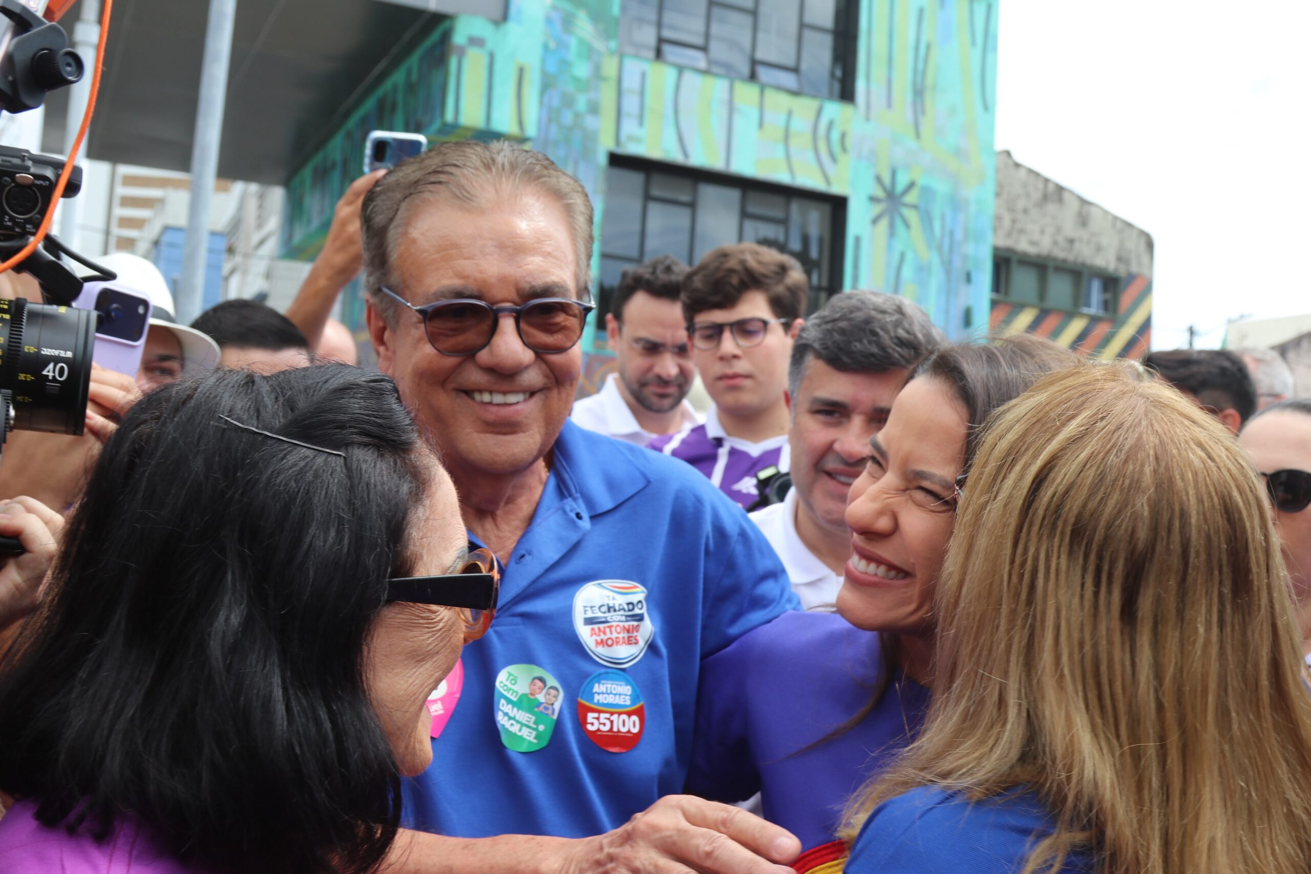 Em busca do 8º mandato, Antônio Moraes dá o pontapé inicial na campanha no Pina