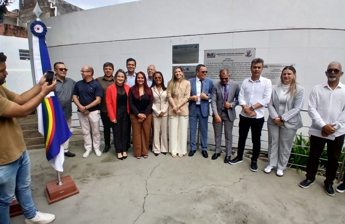 Goiana celebra Data Magna com hasteamento das bandeiras e apresentação da Banda Curica