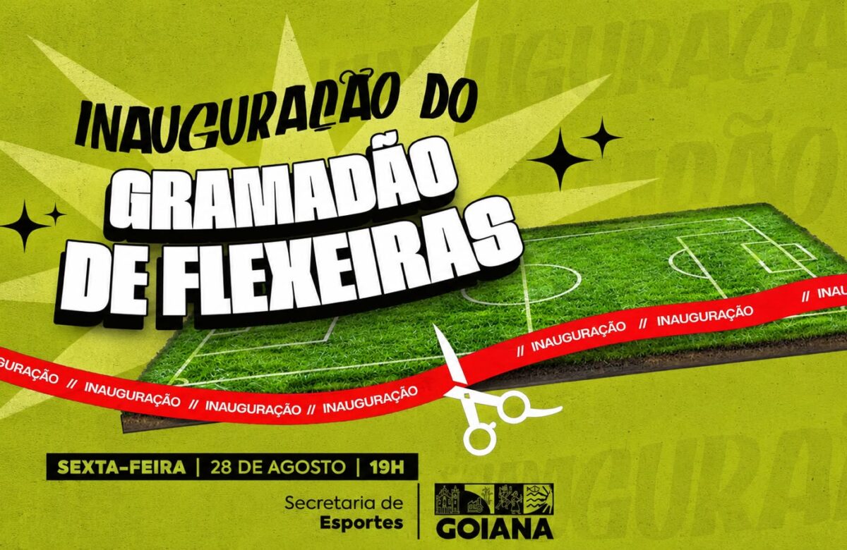 Gramadão de Flexeiras será inaugurado nesta sexta-feira (28) com campo de futebol de dimensões oficiais