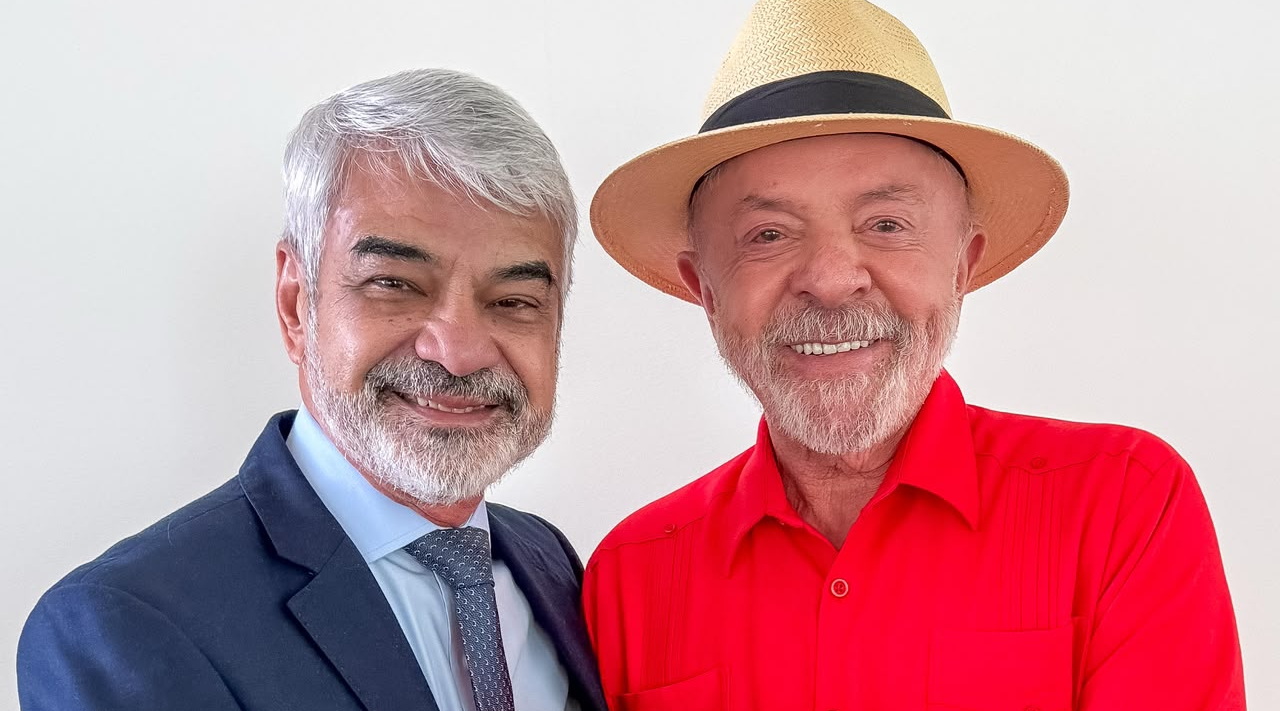 Humberto almoça com Lula no Alvorada e turbina agenda política