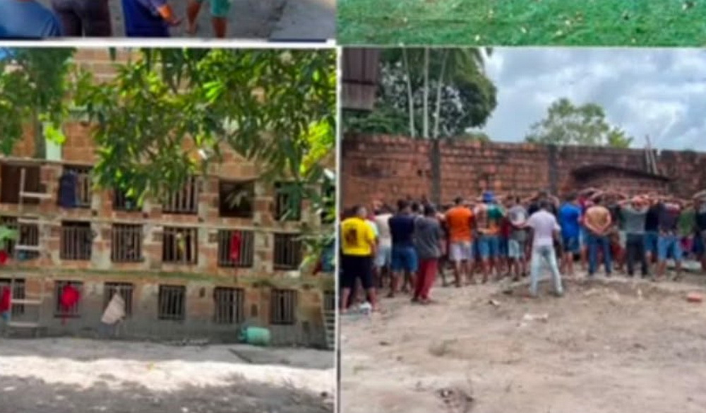 Polícia Militar flagra rinha de galos e conduz mais de cem pessoas para a delegacia em Goiana