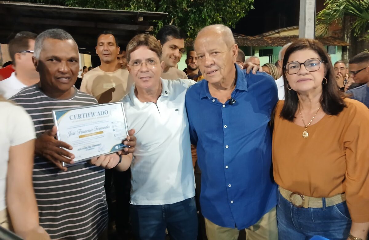 Prefeitura de Goiana inaugura Gramadão de Flexeiras em homenagem a desportista da comunidade