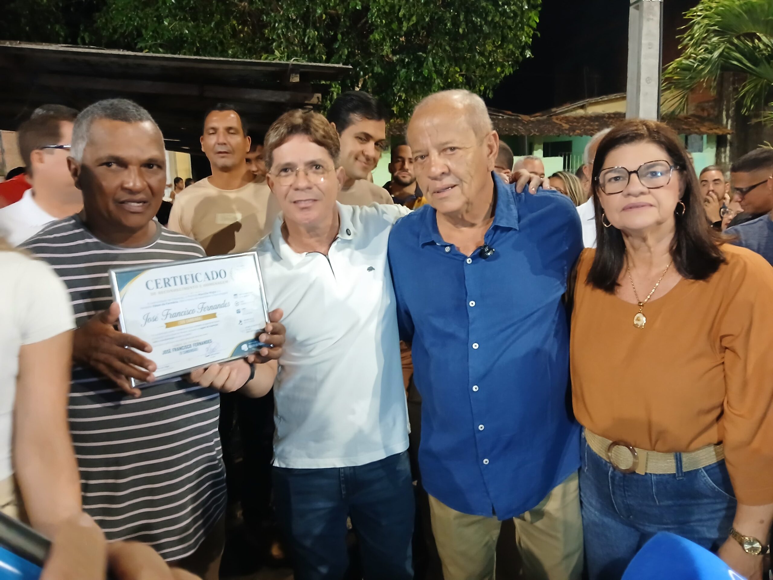 Prefeitura de Goiana inaugura Gramadão de Flexeiras em homenagem a desportista da comunidade