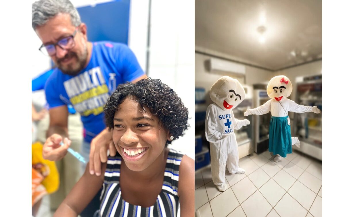 Prefeitura de Goiana realiza Campanha de Multivacinação para crianças e adolescentes menores de 15 anos