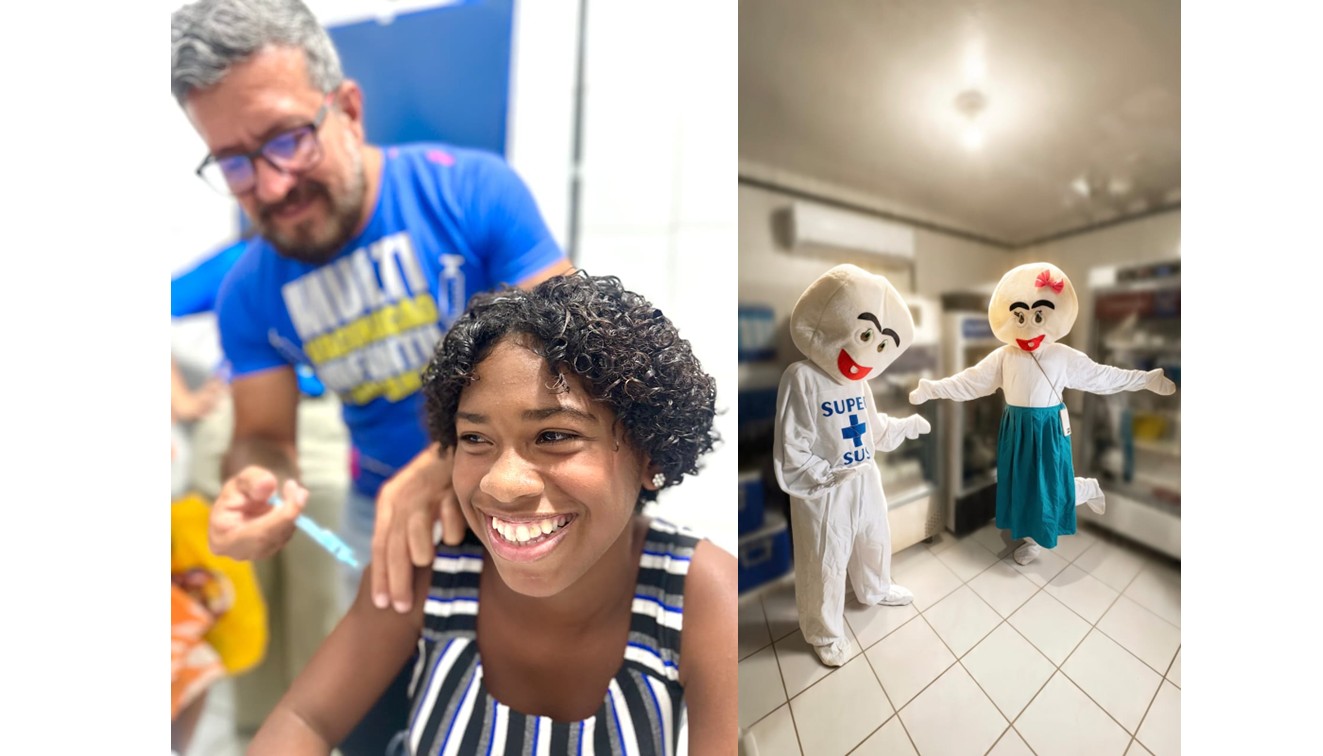 Prefeitura de Goiana realiza Campanha de Multivacinação para crianças e adolescentes menores de 15 anos