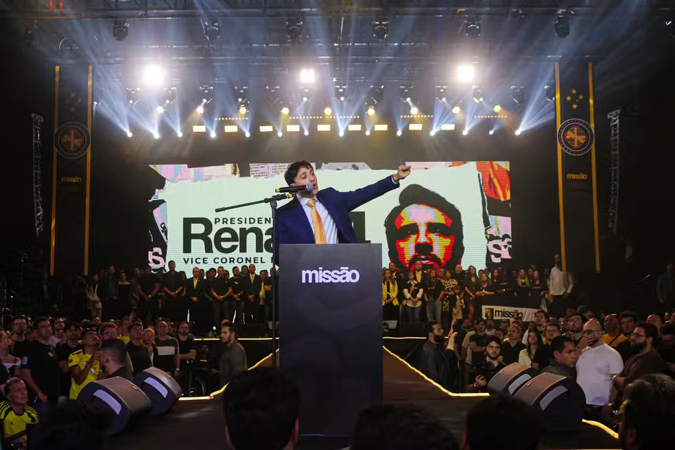 Renan Santos oficializa candidatura pelo Missão: “Vamos matar quem roubar” e rejeita rótulo de terceira via