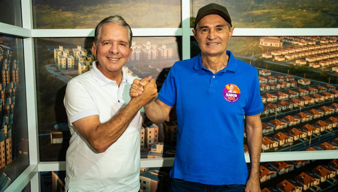 Romero Rodrigues apoia Nabor e impulsiona candidatura ao Senado em Campina Grande