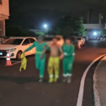 Agente de limpeza é arrastado e espancado durante protesto no Bairro dos Ipês, em João Pessoa