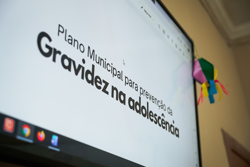 Alhandra integra Saúde, Educação e Assistência Social em plano de prevenção à gravidez na adolescência