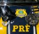 Após fuga, PRF detém motorista com revólver, maconha e rebites em Floresta