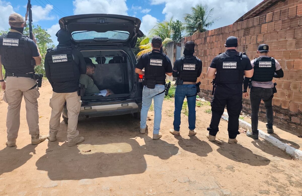 EM PITIMBU: Polícia Civil prende homem apontado como liderança de organização criminosa procurado há quatro anos