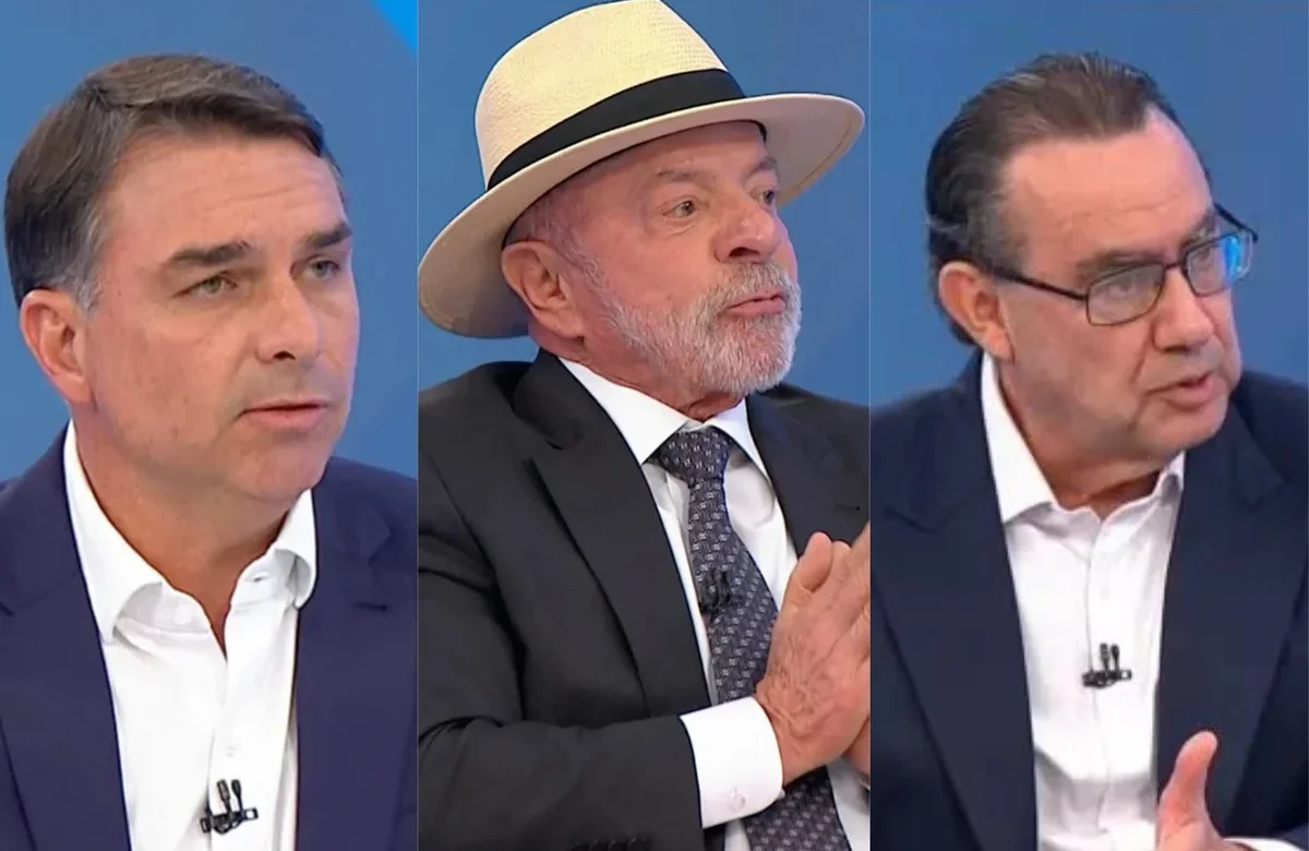Flávio Bolsonaro aparece numericamente à frente de Lula em simulação do 2º turno pela BTG/Nexus