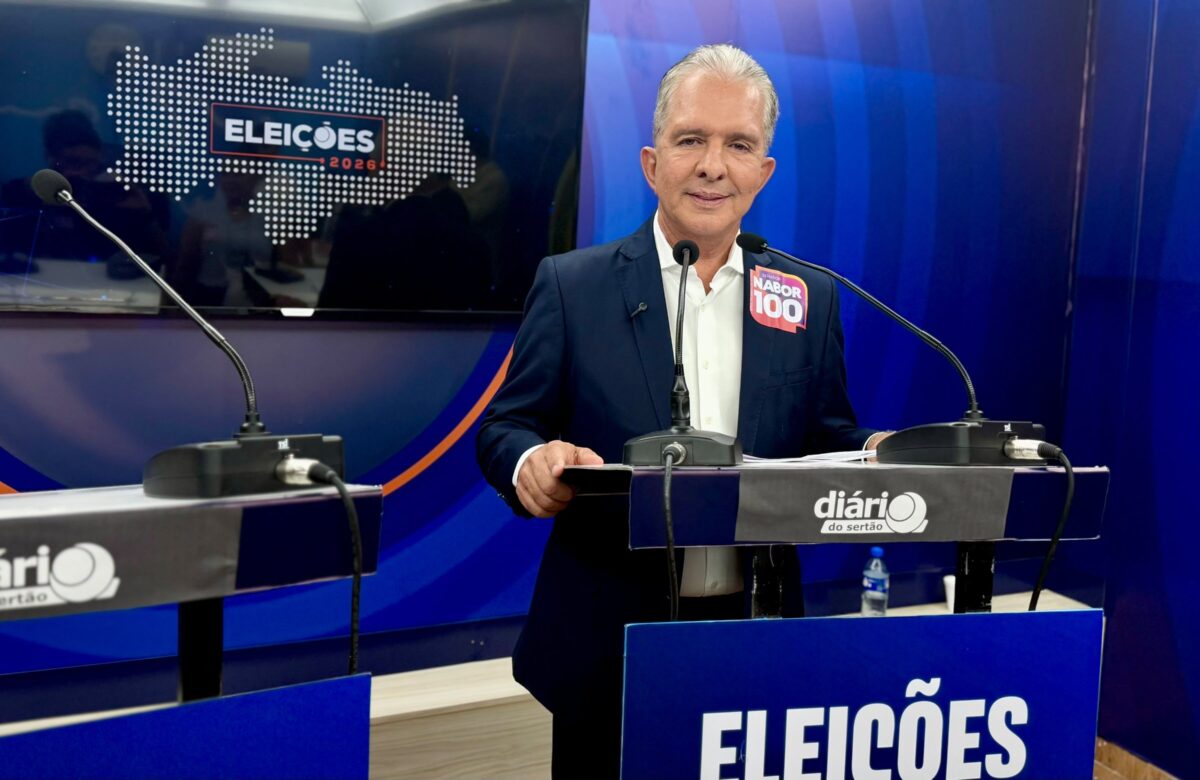 Nabor defende PEC da Saúde e obras estruturantes para o Sertão em debate na TV Diário do Sertão