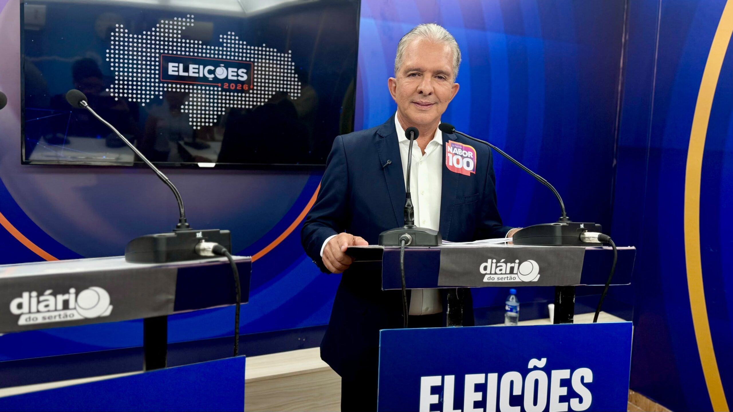 Nabor defende PEC da Saúde e obras estruturantes para o Sertão em debate na TV Diário do Sertão