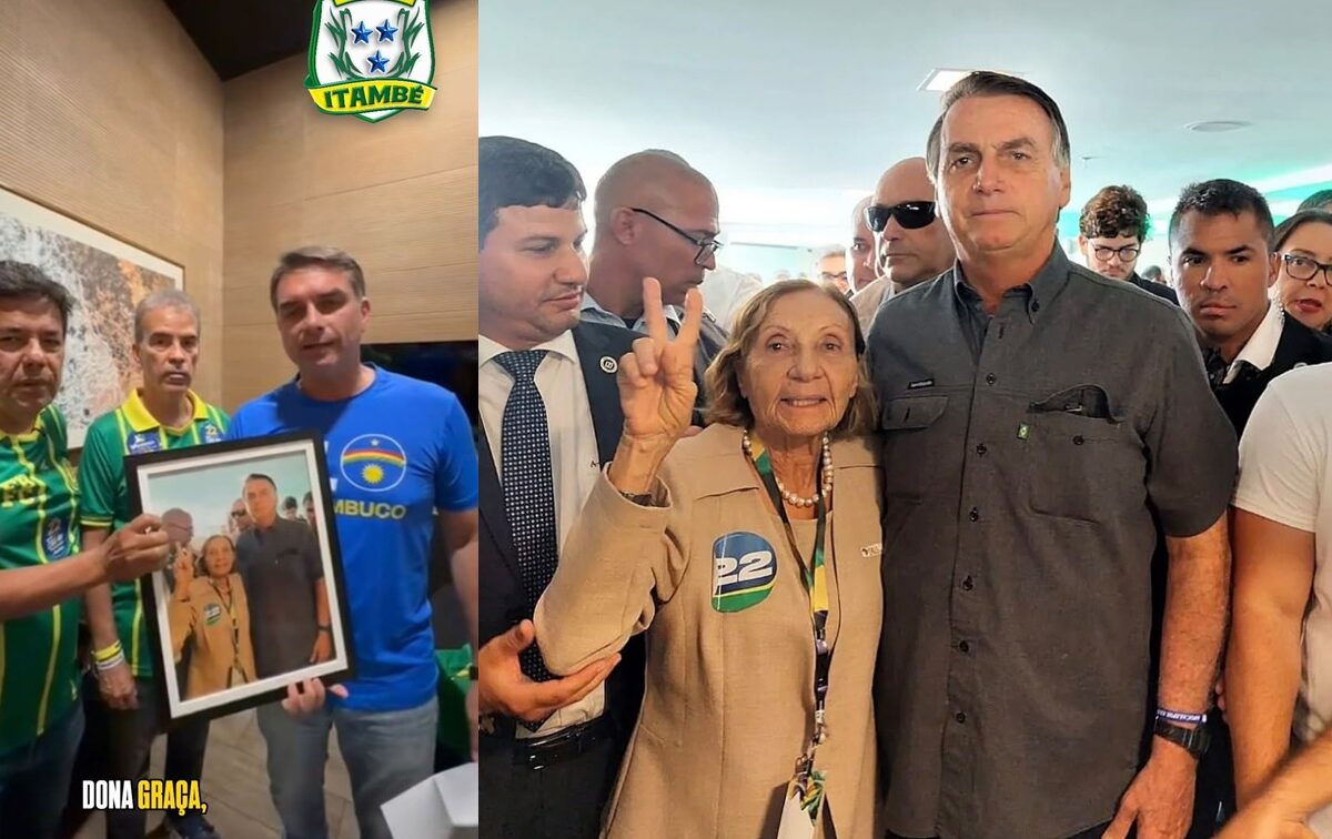 No mesmo dia, contas de 2023 de Dona Graça são reprovadas em Itambé e ex-prefeita recebe homenagem de Flávio Bolsonaro no Recife