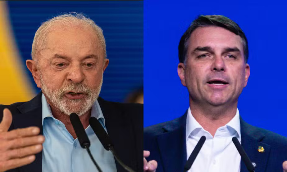 Pesquisa Quaest: Flávio Bolsonaro aparece numericamente à frente de Lula no 2º turno pela primeira vez na campanha
