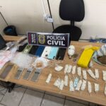 Polícia Civil desarticula ponto de fracionamento e apreende drogas em Alagoa Grande