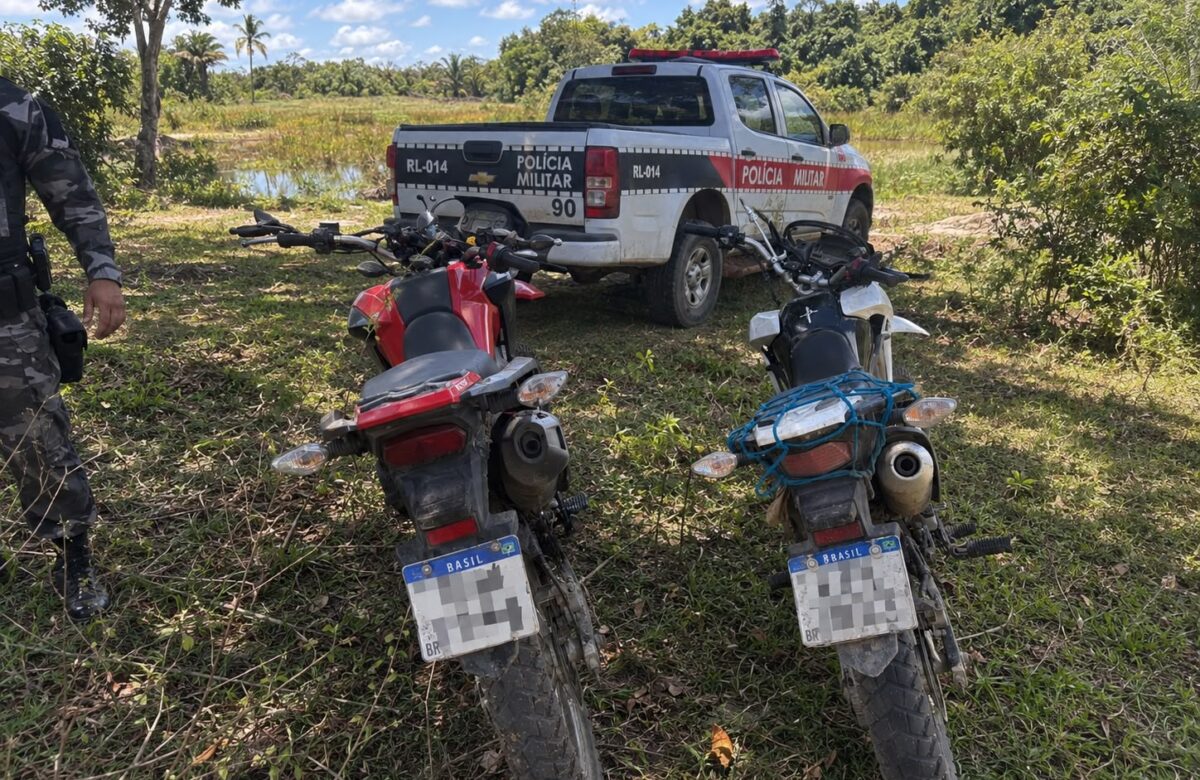 Polícia Militar recupera duas motocicletas roubadas durante ação em Alhandra