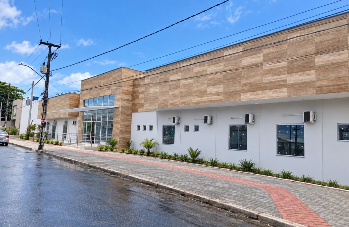 Prefeitura de Goiana acompanha andamento das obras da Nova Policlínica Nossa Senhora da Vitória