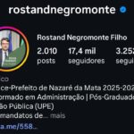 Vice-prefeito ligado a João Campos utilizou número de telefone da Assembleia Legislativa para fazer ataques digitais a Raquel Lyra
