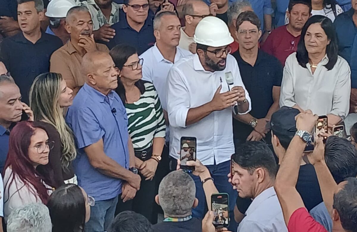 Visita ao canteiro de obras do Novo Pátio reúne população e feirantes em Goiana