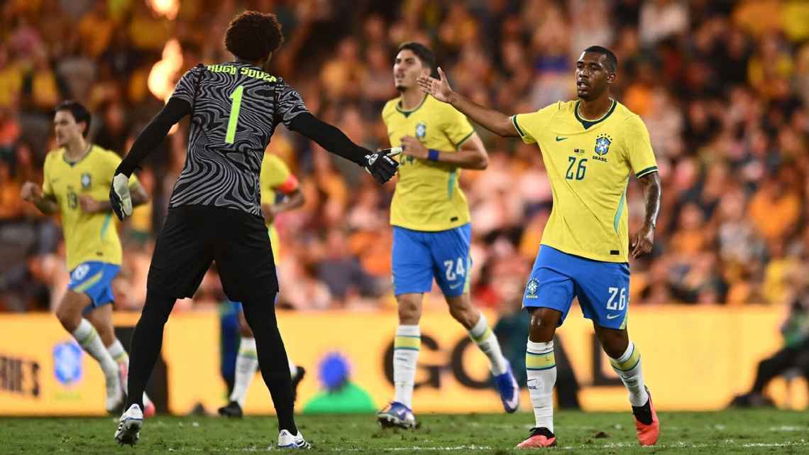 Rayan salva o Brasil nos acréscimos e Seleção de Ancelotti empata com a Austrália em estreia irregular no ciclo 2030