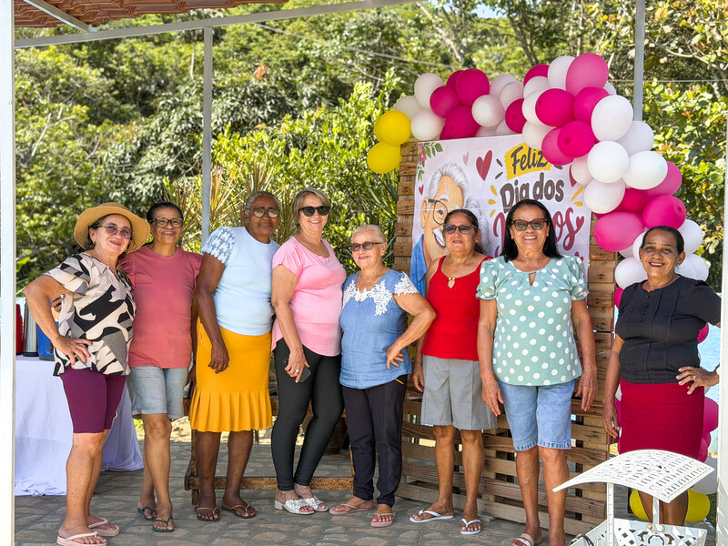 Alhandra celebra Dia do Idoso com manhã de lazer e convivência em Mata Redonda
