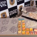 EM ALHANDRA: Polícia Civil apreende drogas, arma e dinheiro durante operação e apreende adolescente