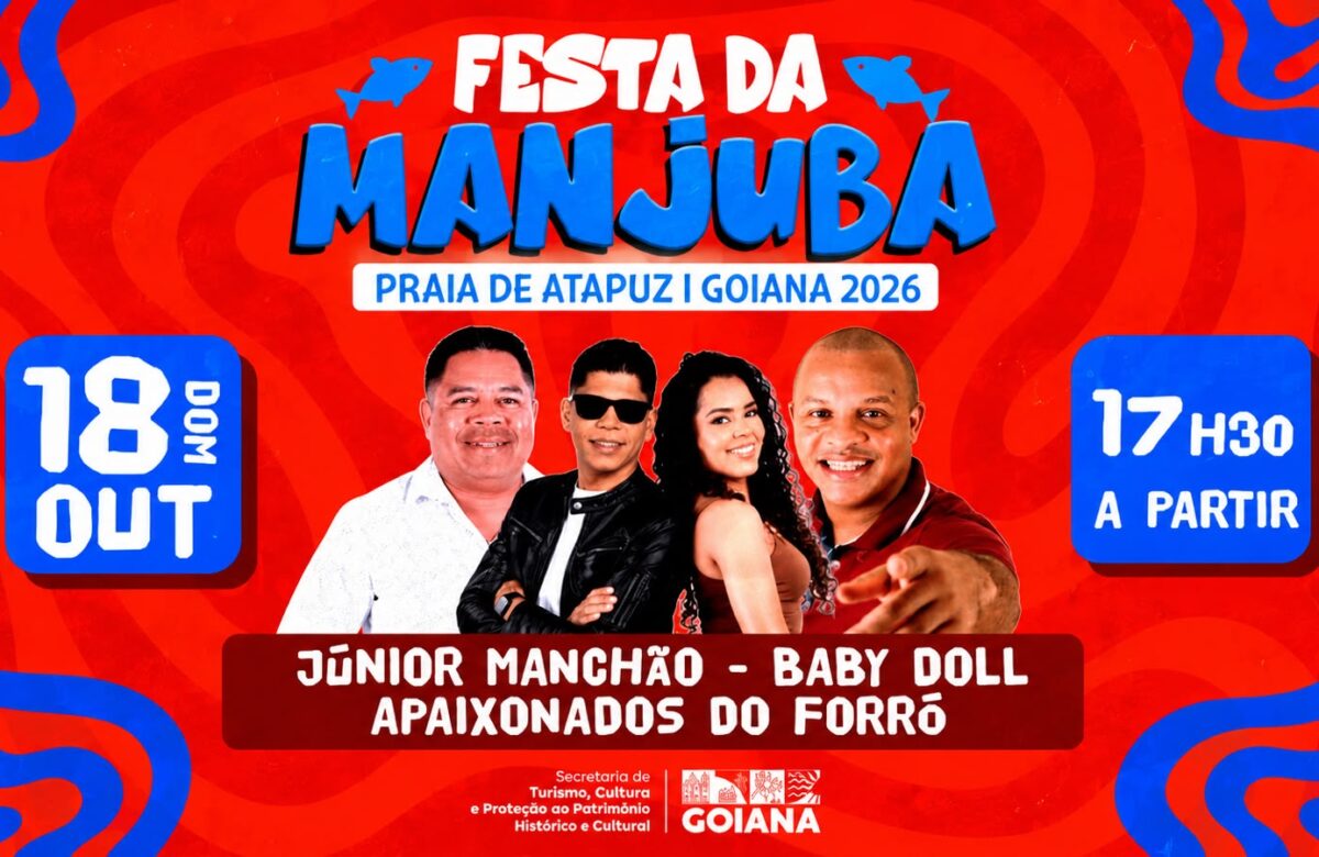 Festa da Manjuba terá shows na praia de Atapuz neste domingo (18), em Goiana