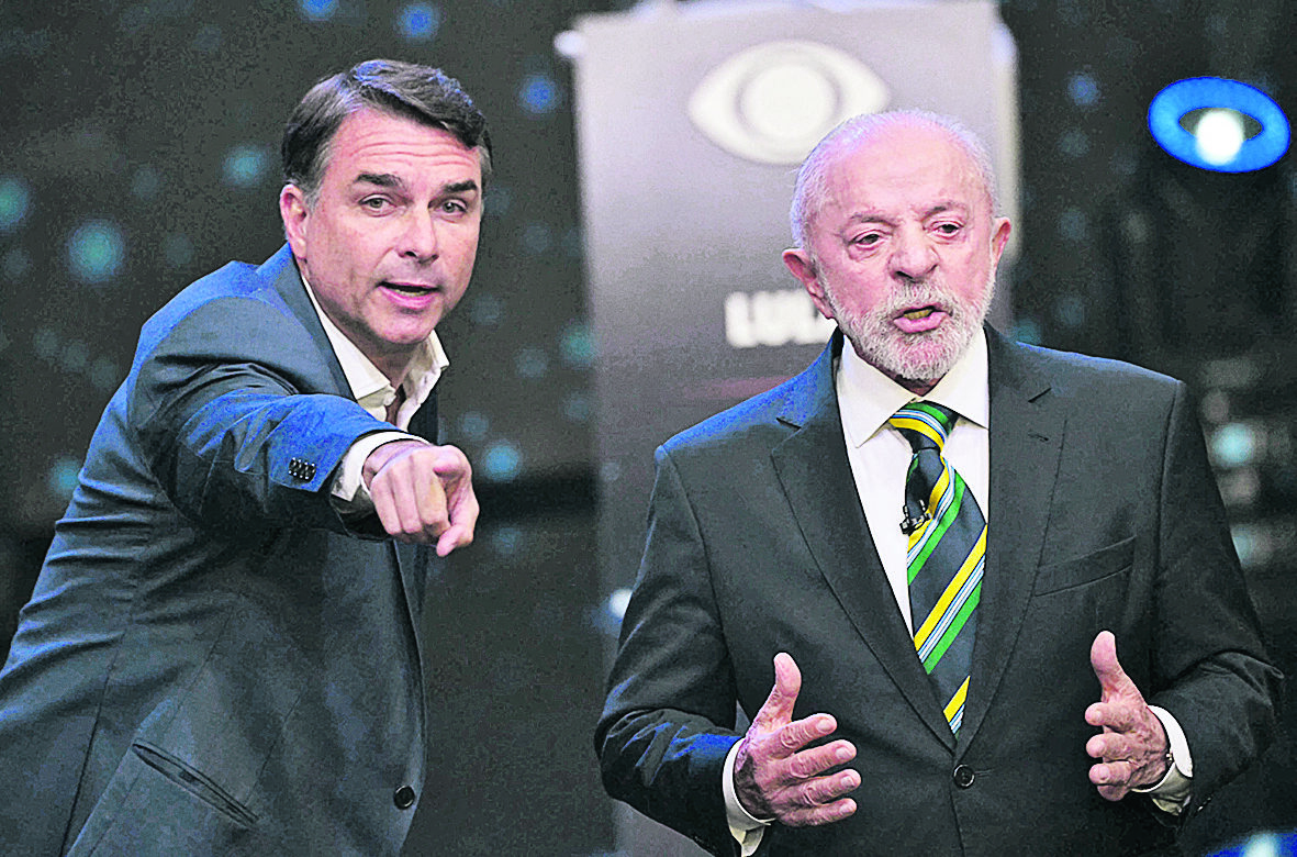 Flávio x Lula: troca de acusações entre candidatos marca primeiro debate do 2º turno