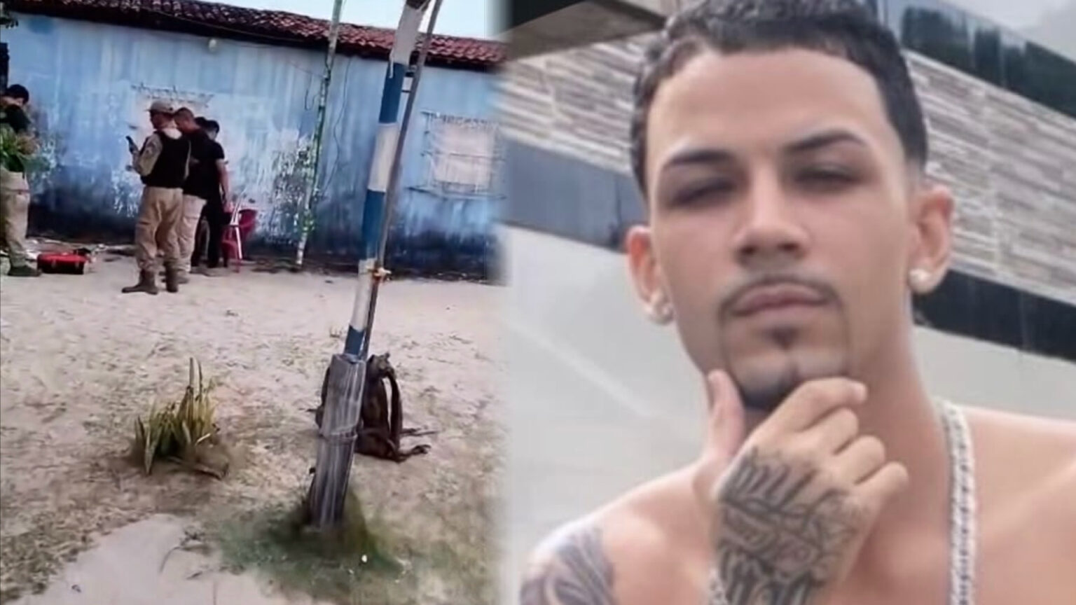 Homem com tornozeleira eletrônica é executado a tiros em bar na praia de Acaú, Pitimbu