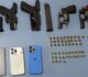 Polícia Militar apreende quatro armas em operação no Litoral Sul de Pernambuco