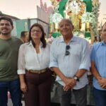 Prefeito Marcílio Régio participa de missa e procissão de Nossa Senhora do Rosário em Goiana