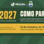 Prefeitura de Alhandra realiza Audiência Pública da LOA 2027 e convida população para participar