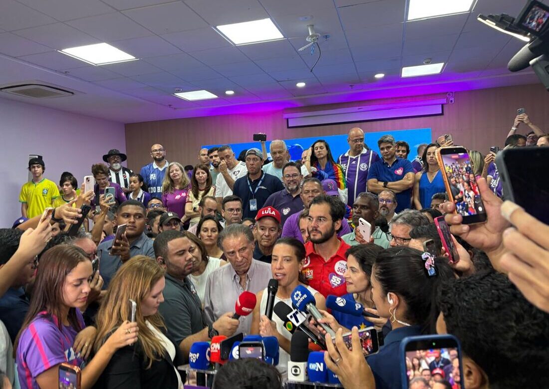 Reeleita no 1º turno, Raquel Lyra anuncia fim dos palanques e agradece Lula