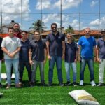 Reforma do Campo Society de Alhandra entra na fase final e promete modernizar o esporte no município
