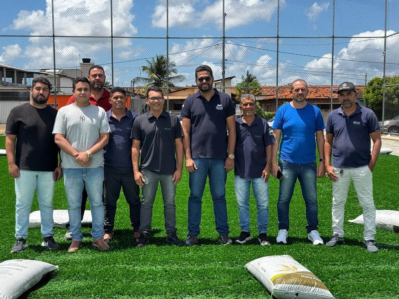 Reforma do Campo Society de Alhandra entra na fase final e promete modernizar o esporte no município