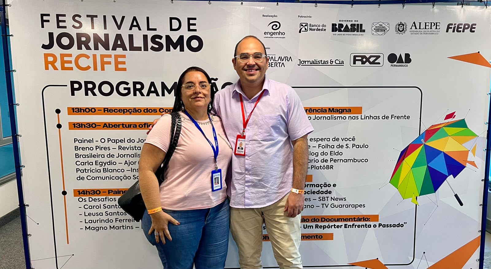 Tiago & Annabel participam do Festival de Jornalismo Recife